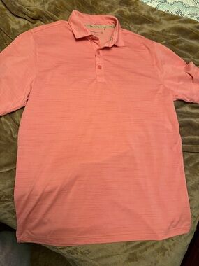Walter Hagen Coral Short-Sleeve Polo